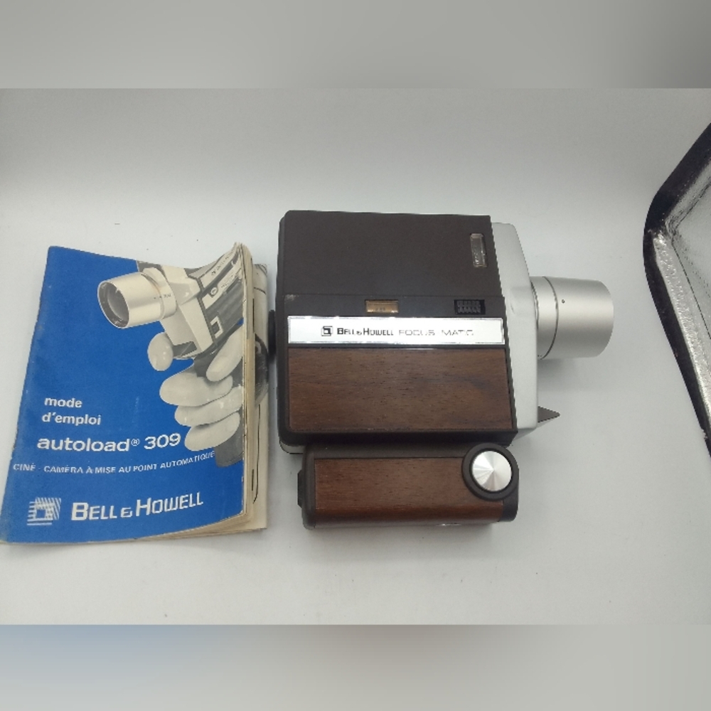 Bell & Howell Autoload 309 Camera - Brown and Silver